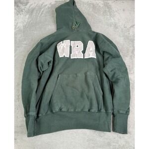 Vintage 90s Champion Reverse Weave Hoodie Men's Size XL Green